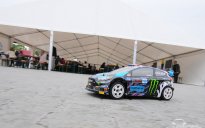 Tor WRC z modelami zdalnie sterowanymi na otwarciu nowej siedziby firmy Basco