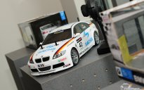Model BMW Tamiya 1:10 prezent podczas wyścigów SACHS