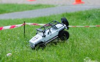 ERA Turniej Strzelecki - model Jeep Rubicon Axial jedną z prób sportowych turnieju.