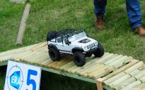 ERA Turniej Strzelecki - model Jeep Rubicon Axial jedną z prób sportowych turnieju.